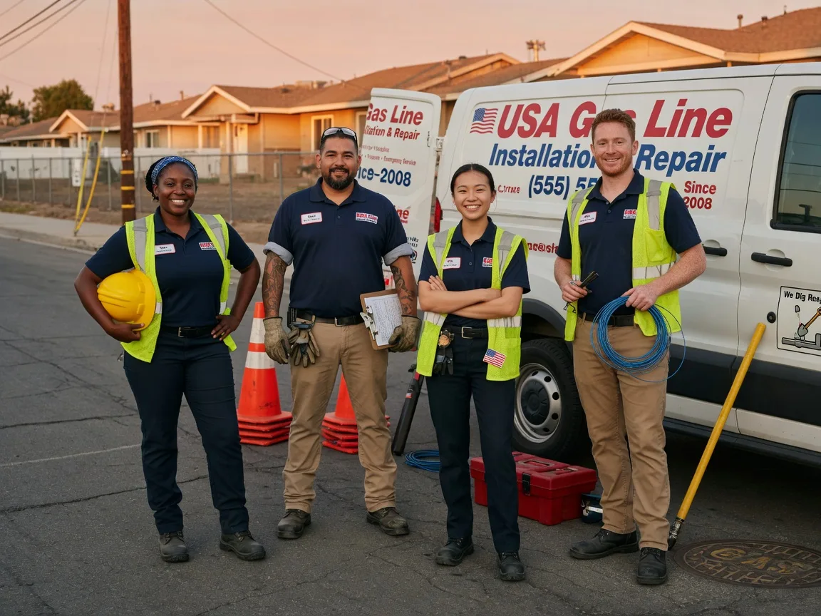 Gas Line Installation company in Johnson, NE